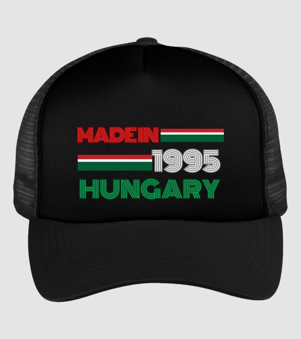 Szülinap retro 1995 minta fekete pólón