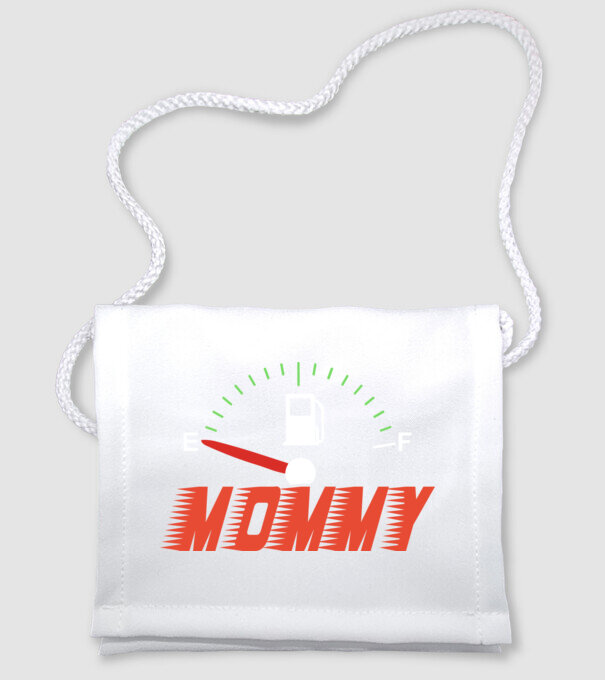 Mommy minta fehér pólón
