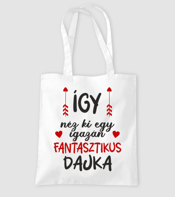 Így néz ki egy igazán fantasztikus dajka minta fehér pólón