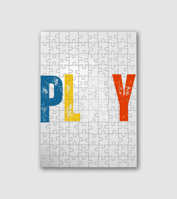 2024 PLAY minta fehér pólón