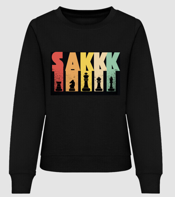 SAKK minta fekete pólón