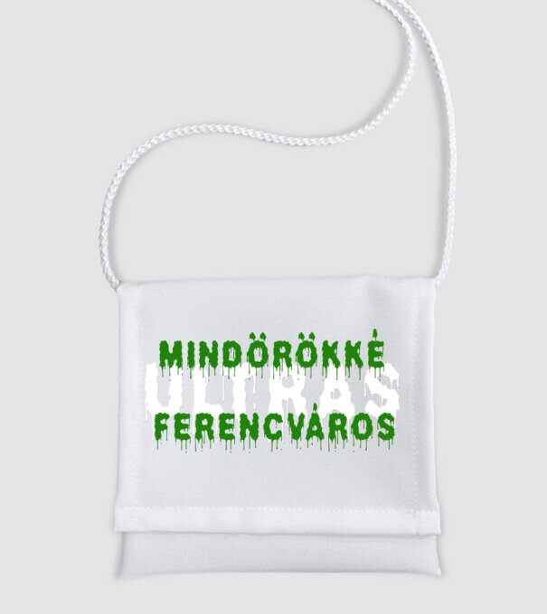 Mindörökké Ultras Ferencváros - sötét minta fehér pólón