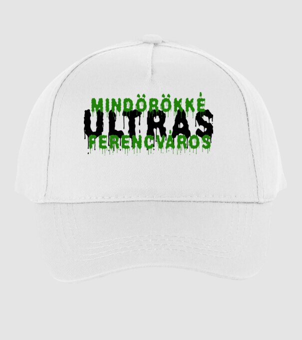 Mindörökké Ultras Ferencváros - világos minta fehér pólón