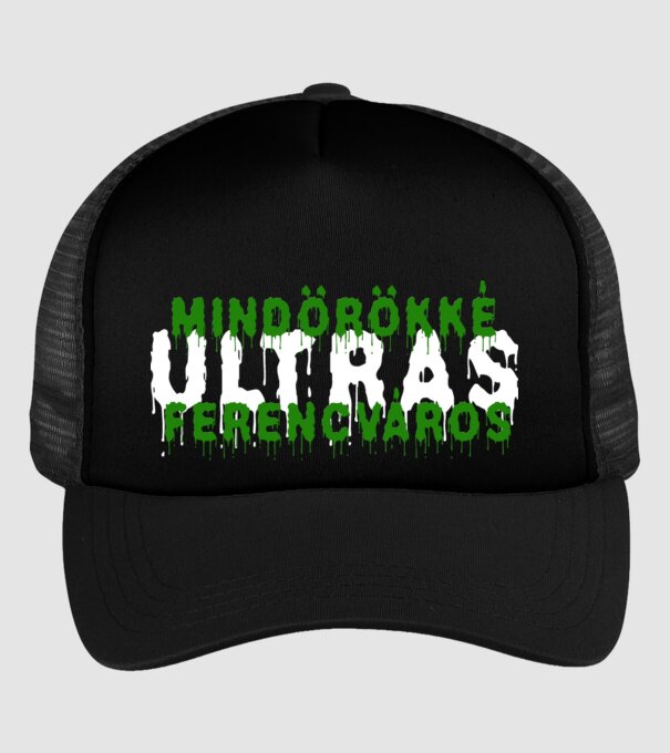 Mindörökké Ultras Ferencváros - sötét minta fekete pólón