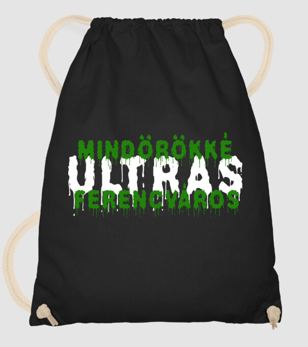 Mindörökké Ultras Ferencváros - sötét minta fekete pólón