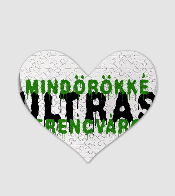 Mindörökké Ultras Ferencváros - világos minta fehér pólón