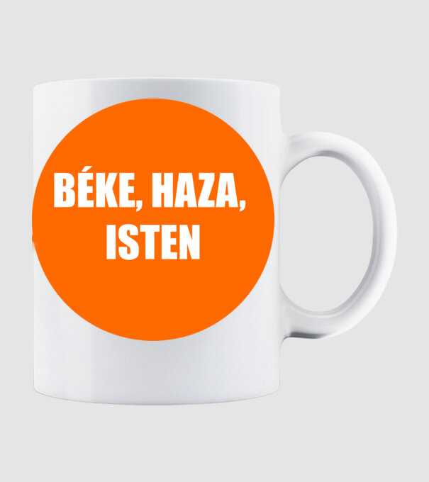 Béke.jpg minta fehér pólón