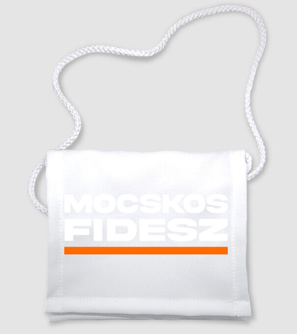 Mocskos Fidesz minta fehér pólón