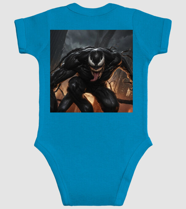 Venom minta türkiz pólón