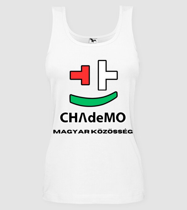 cmkf minta fehér pólón