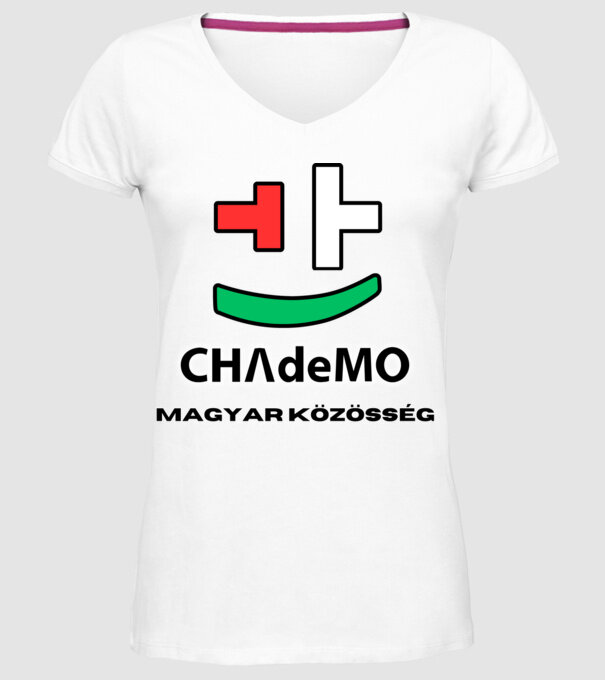 cmkf minta fehér pólón