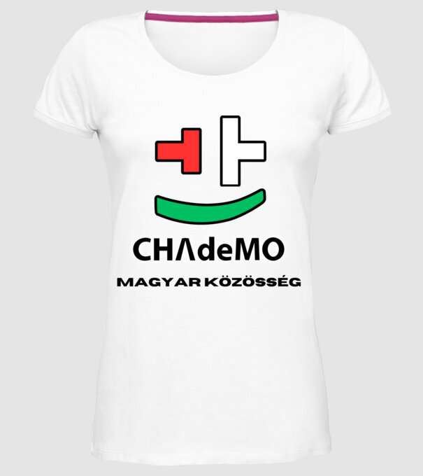 cmkf minta fehér pólón
