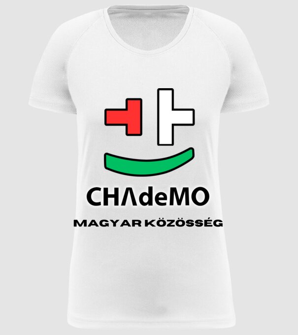 cmkf minta fehér pólón