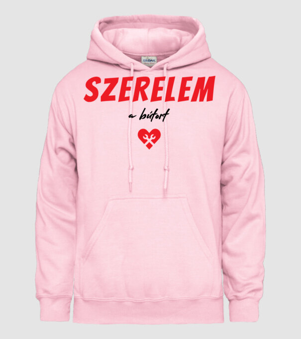 szerelem a bútort minta világos rózsaszín pólón