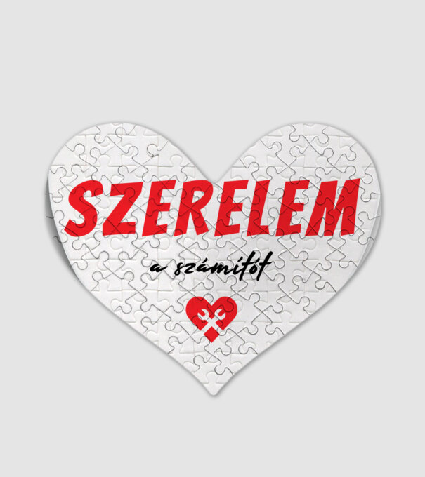 szerelem a számítót minta fehér pólón