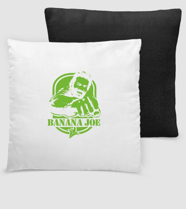 banana joe minta fekete pólón