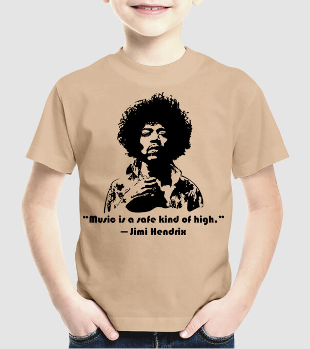 CT- Hendrix minta homokszín pólón