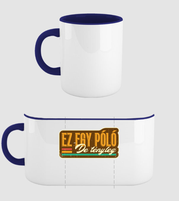 ez egy póló_kopott_retro minta sötétkék pólón