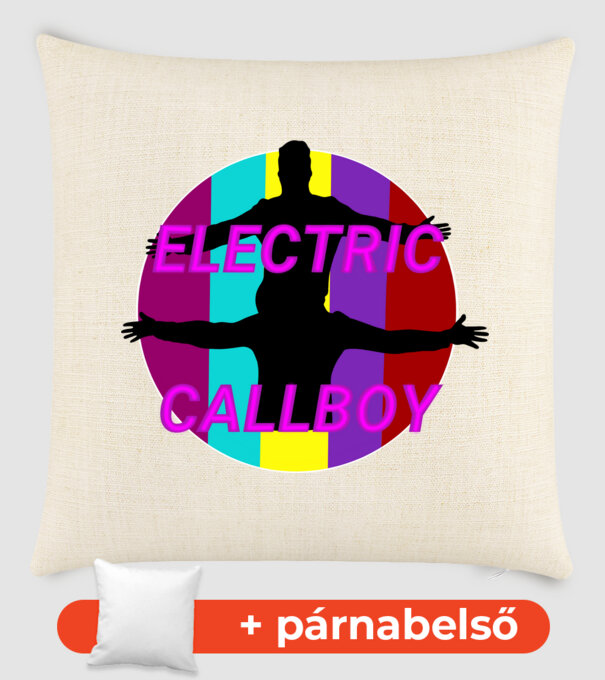 Electric Callboy minta homokszín pólón