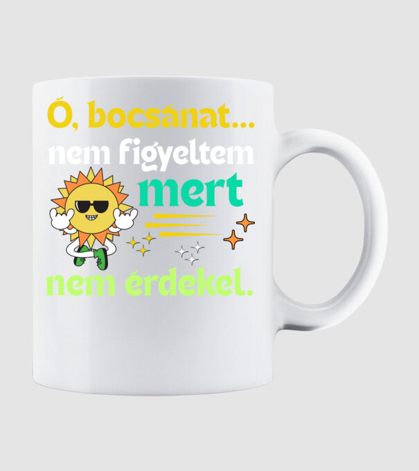 Ó bocsánat nem figyeltem mert nem érdekel minta fehér pólón