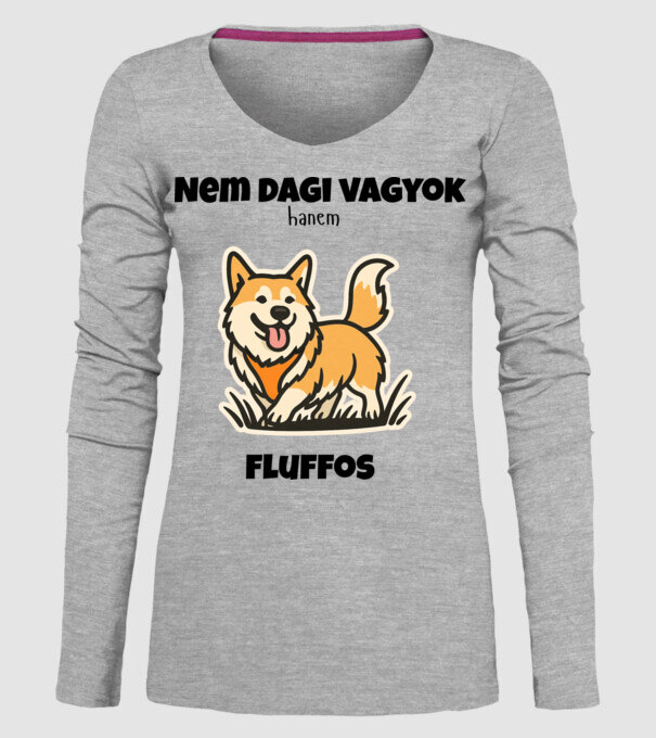Nem Dagi, Csak Fluffos minta szürke pólón
