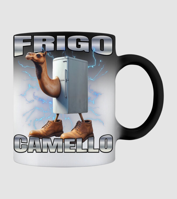 Frigo Camello minta fekete pólón
