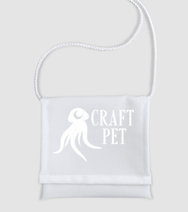 Craft Pet minta fehér pólón