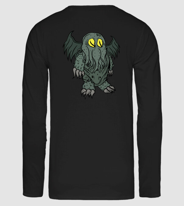 lil' Cthulhu minta fekete pólón