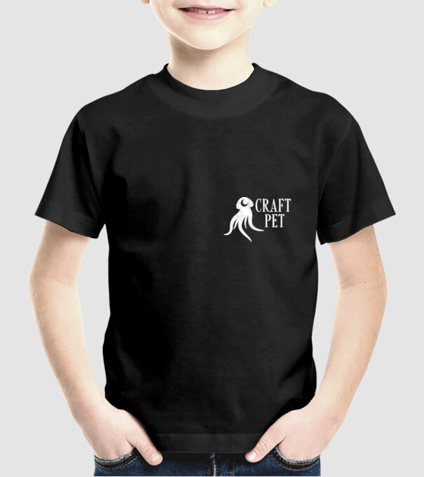 Craft Pet minta fekete pólón