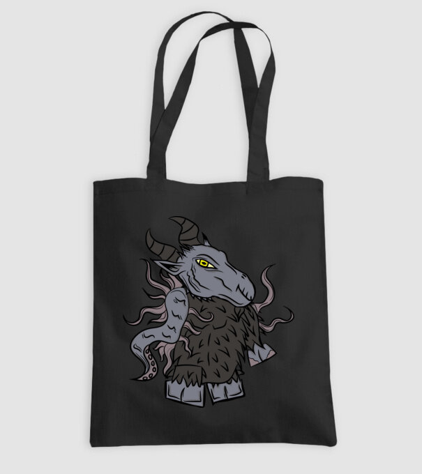 lil' Shub-Niggurath minta fekete pólón