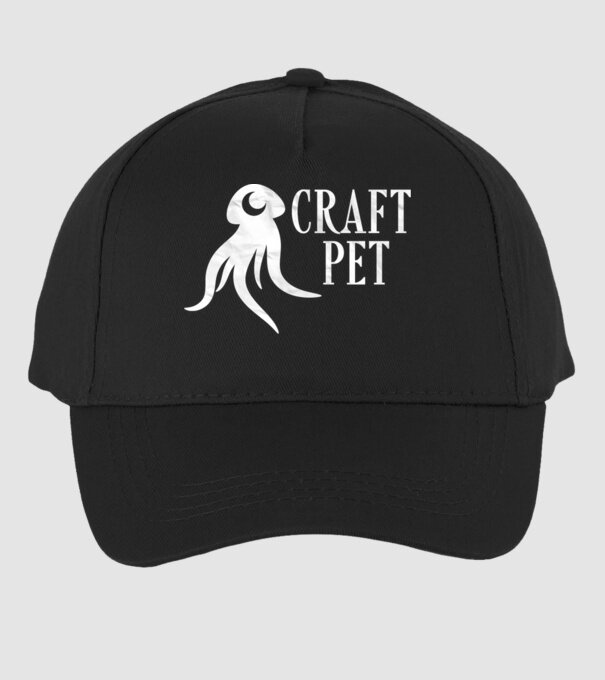Craft Pet minta fekete pólón
