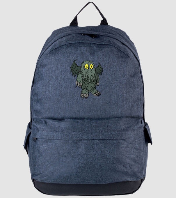 lil' Cthulhu minta farmerkék pólón