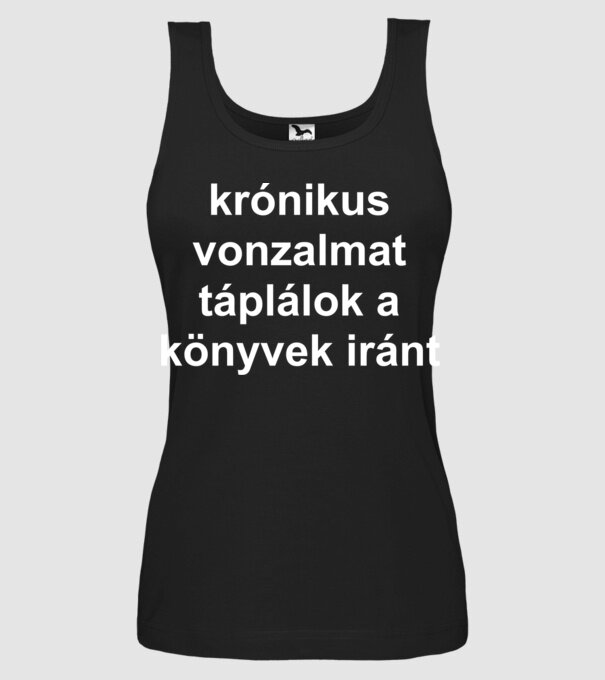 krónikus.fehér minta fekete pólón