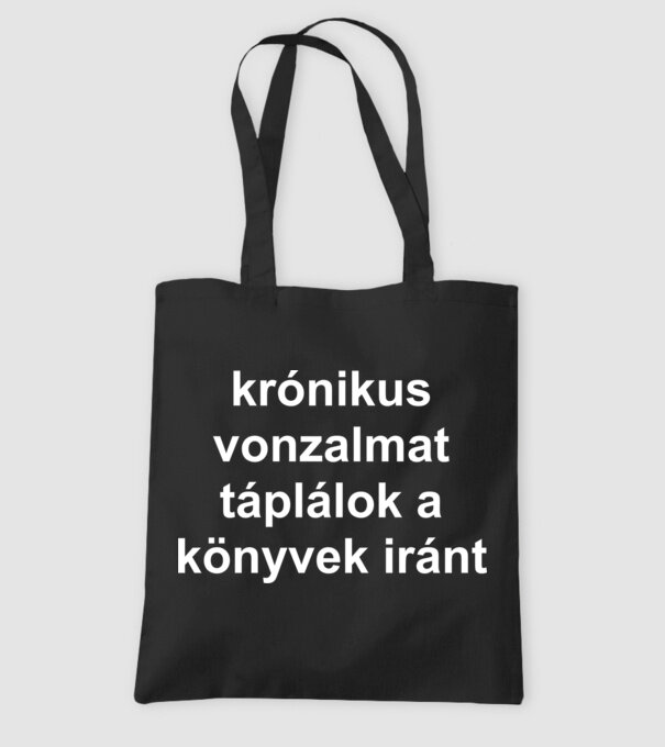 krónikus.fehér minta fekete pólón