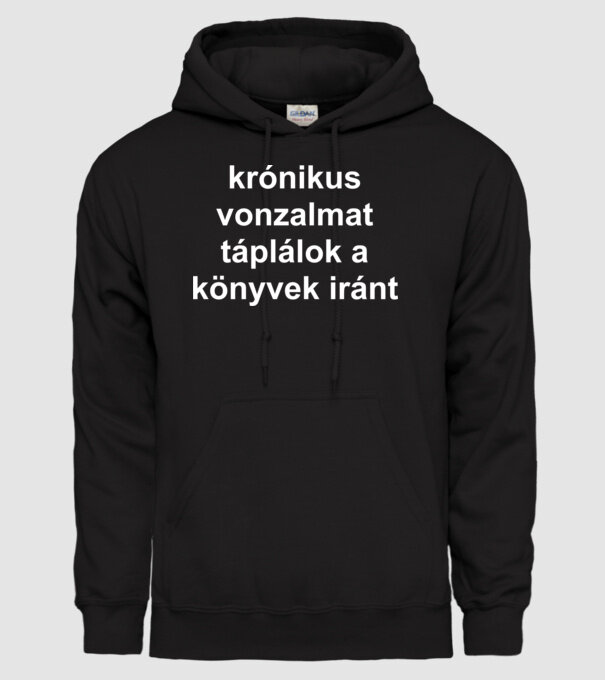 krónikus.fehér minta fekete pólón