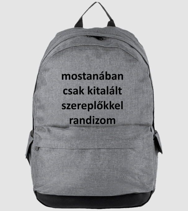 kitalált sz. f minta szürke pólón