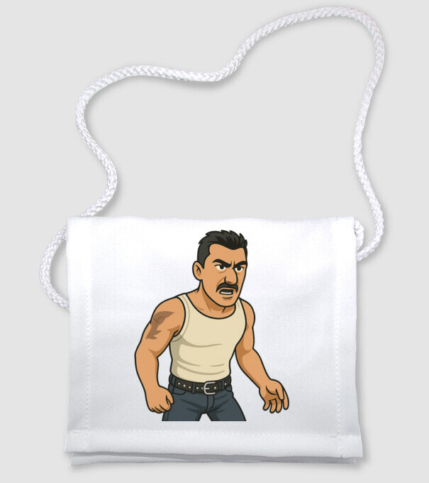 MI FOLYIK TIT GYÖNGYÖSÖN minta fehér pólón