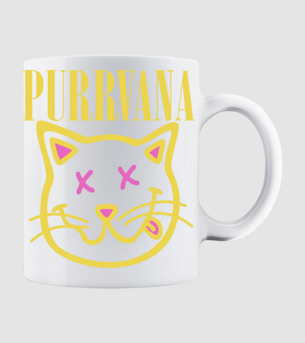 Purrvana minta fehér pólón