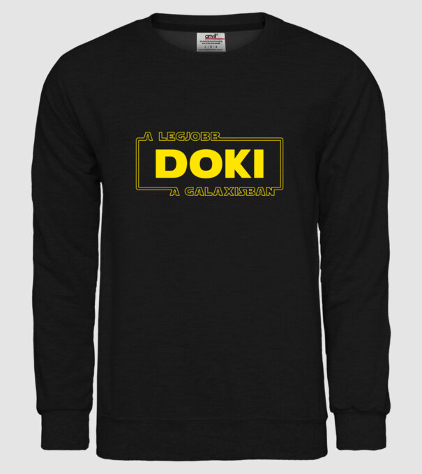 star-wars-legjobb-doki minta fekete pólón