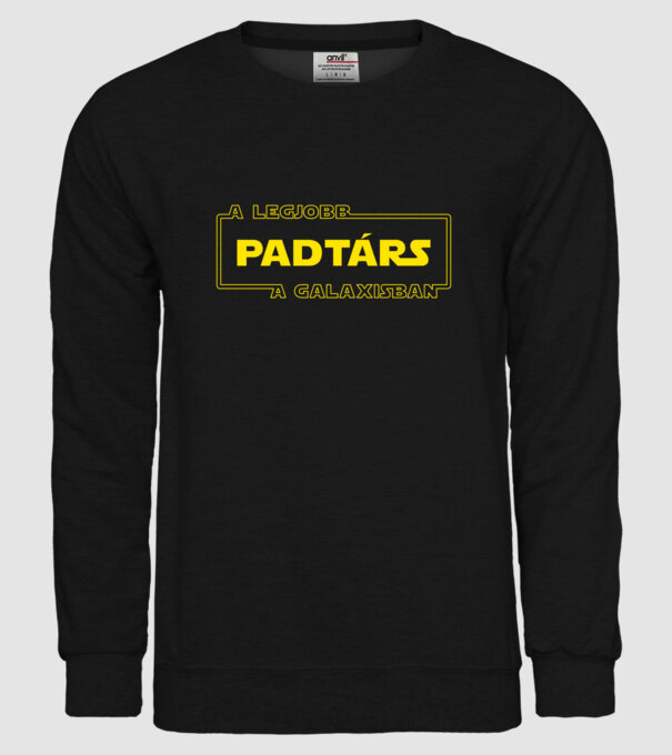 star-wars-legjobb-padtars minta fekete pólón