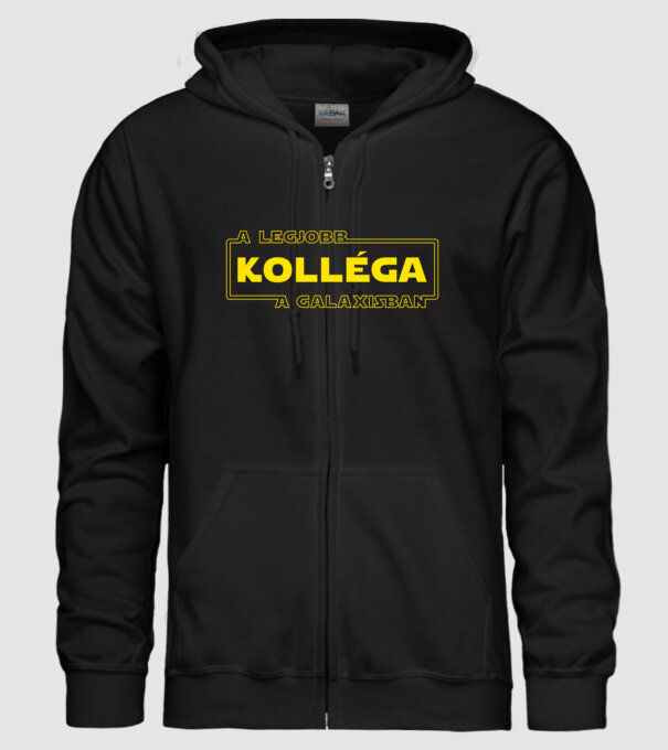 star-wars-legjobb-kollega minta fekete pólón