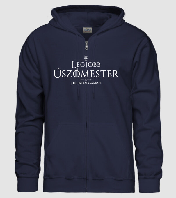 Got legjobb uszomester minta sötétkék pólón