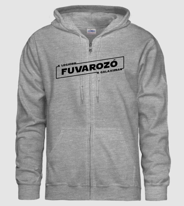 Star Wars legjobb fuvarozo solo minta szürke pólón