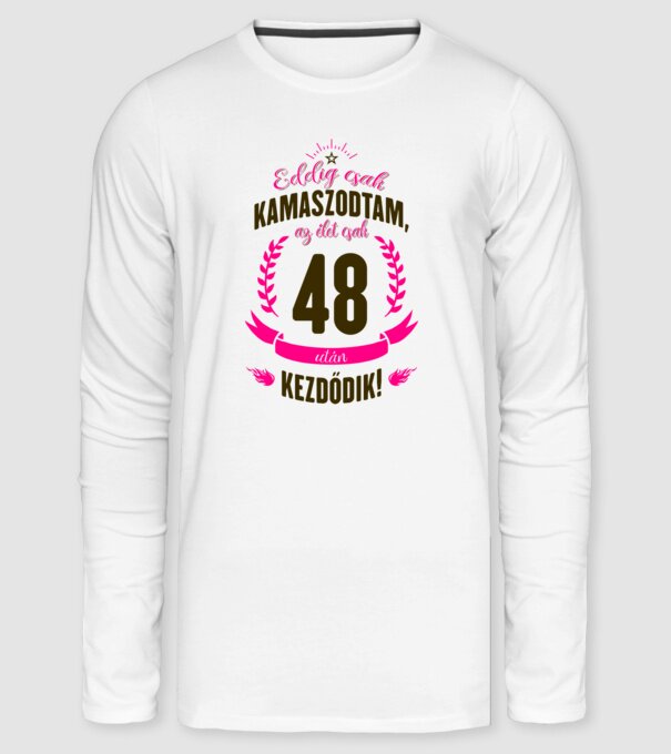 kamasz-48 minta fehér pólón