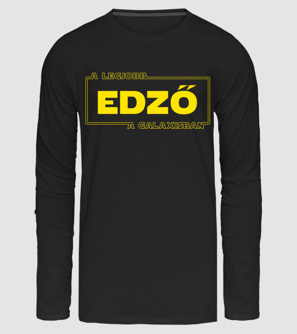 Star Wars legjobb edzo minta fekete pólón