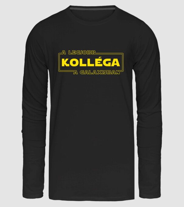 star-wars-legjobb-kollega minta fekete pólón
