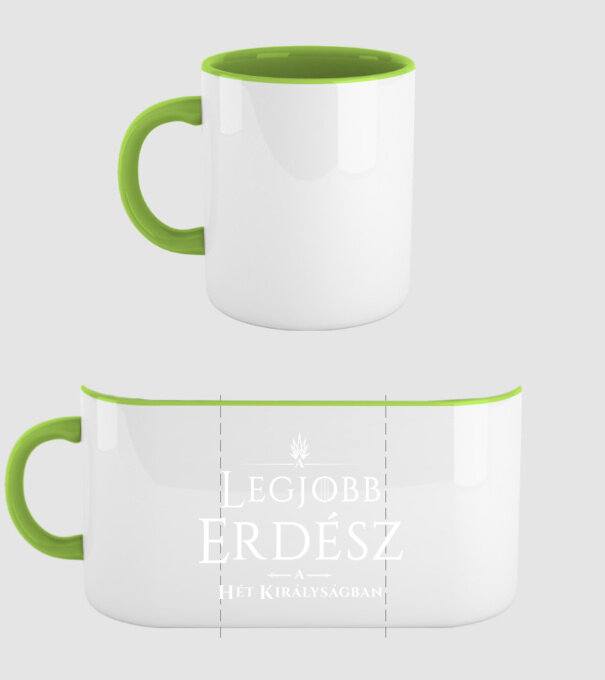Got legjobb erdesz minta zöld pólón