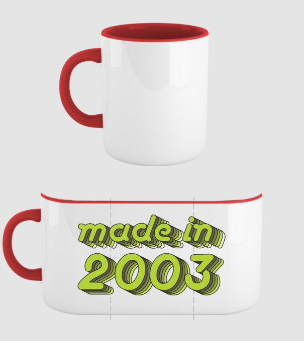 made-in-2003-green-grey minta piros pólón