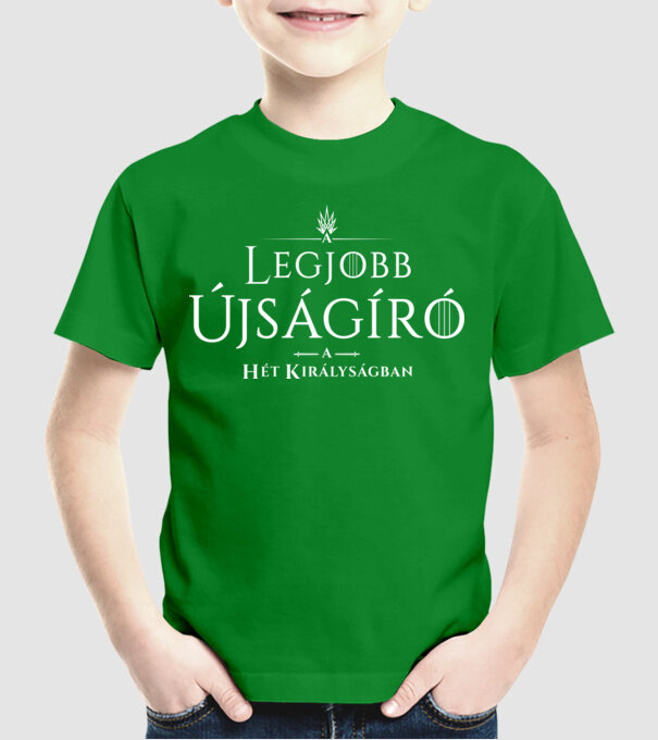 Got legjobb ujsagiro minta zöld pólón