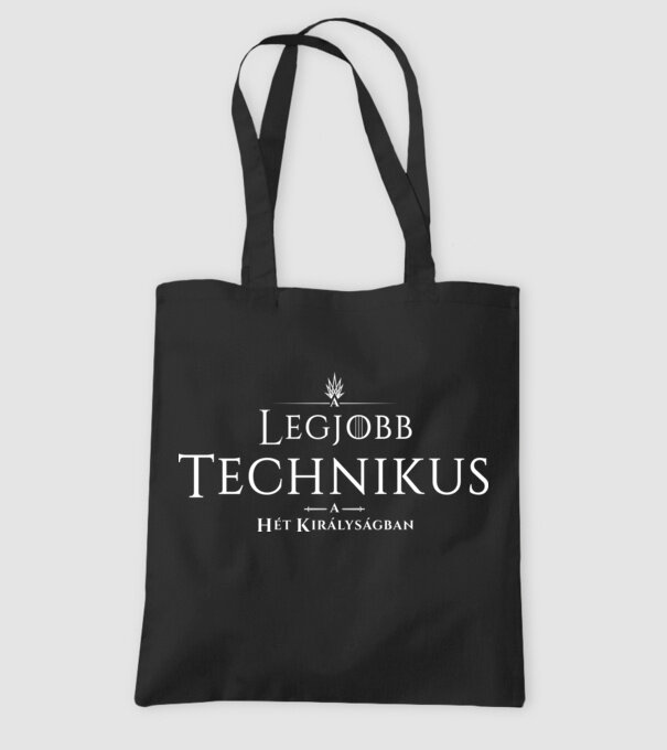 Got legjobb technikus minta fekete pólón